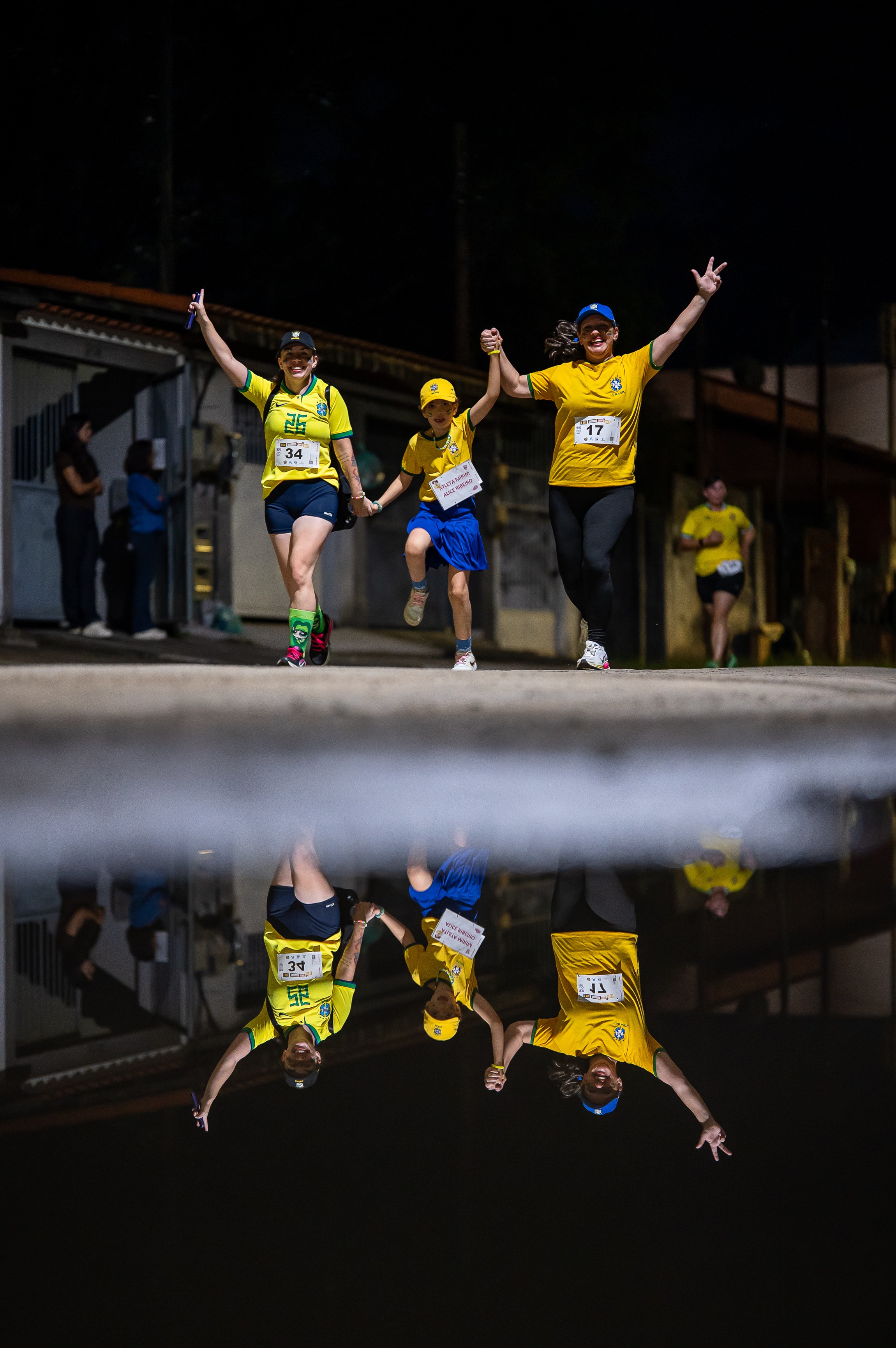 Maratona de corredores
