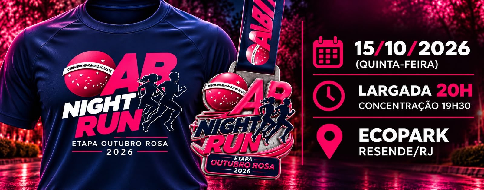 OAB NIGHT RUN – ETAPA OUTUBRO ROSA – 2026